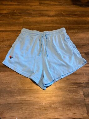 Aviator Nation LOGO EMBROIDERY LIGHT WEIGHT LOUNGER SHORT Large